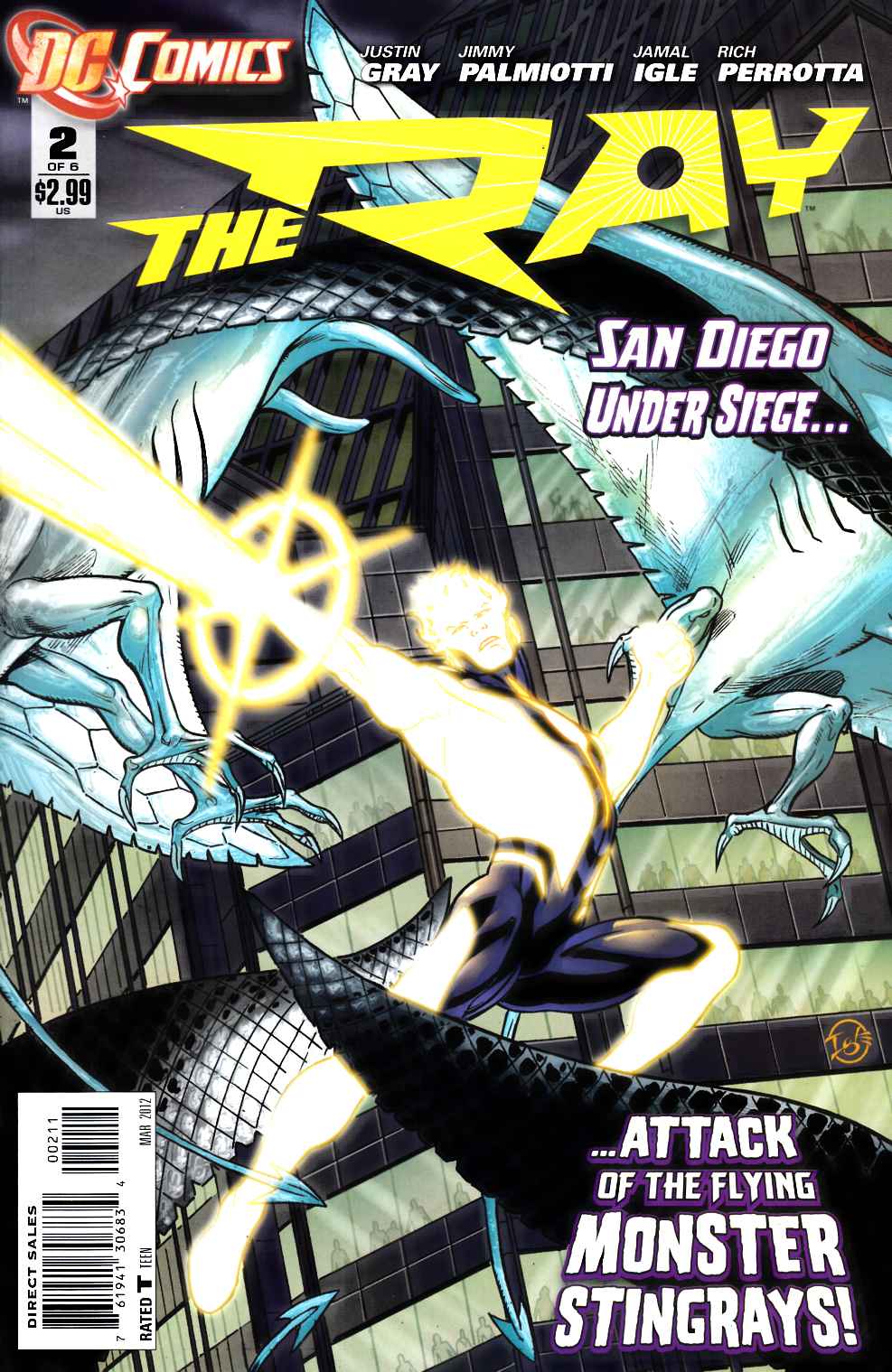 Ray #2 Near Mint (9.4) [DC Comic] LARGE