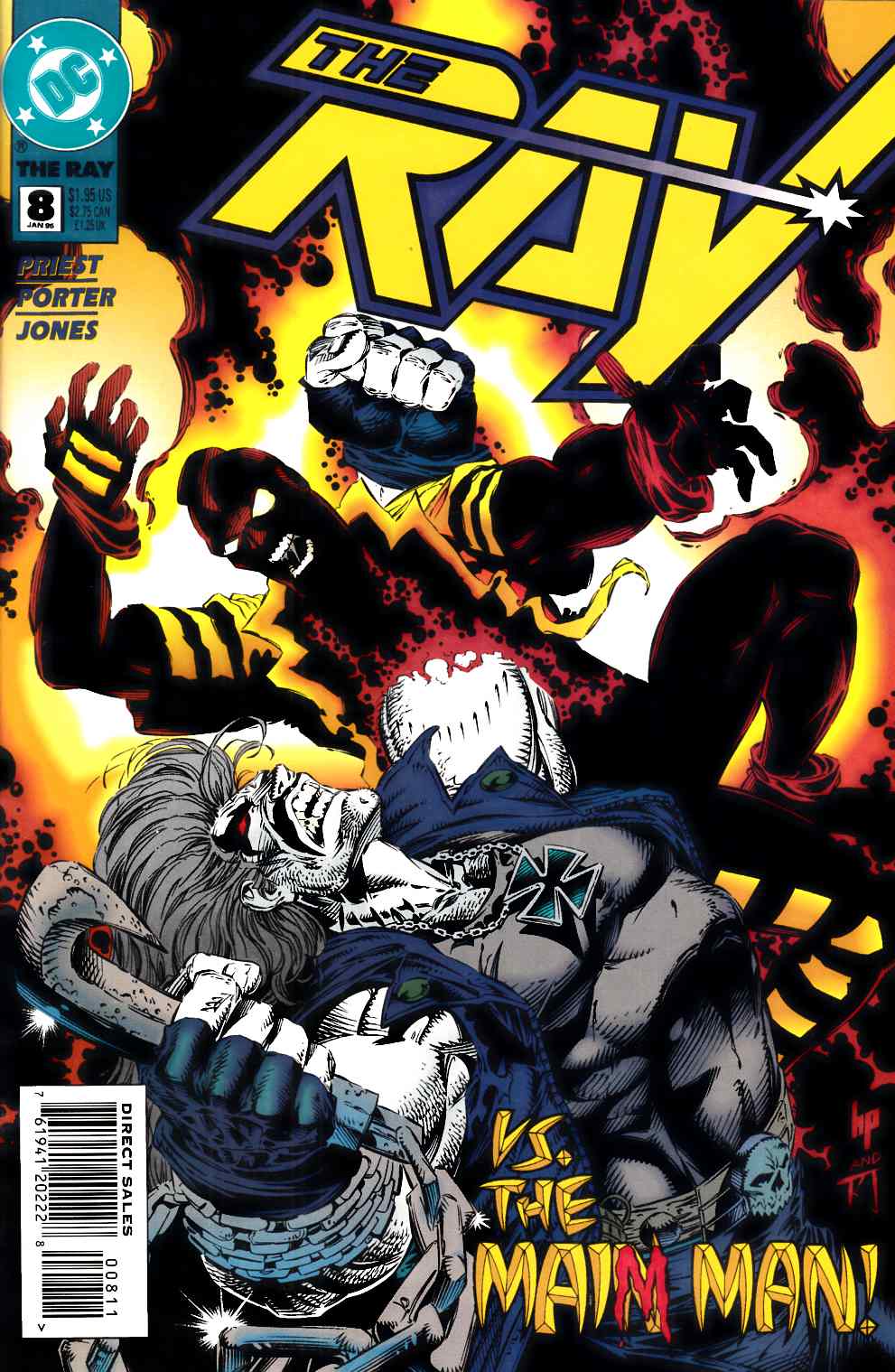 Ray #8 Near Mint (9.4) [DC Comic] LARGE