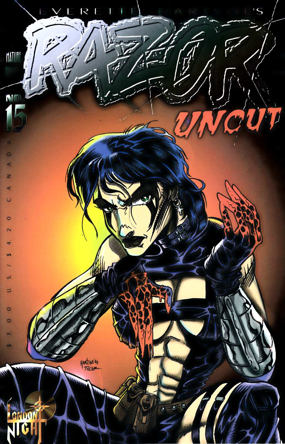 Razor #15 Very Fine (8.0) [London Night Comic] LARGE