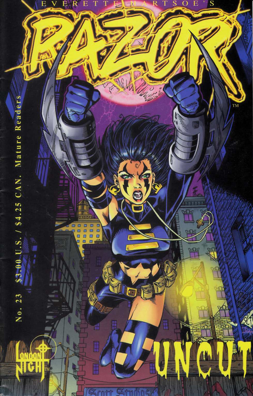 Razor #23 Fine (6.0) [London Night Comic] LARGE