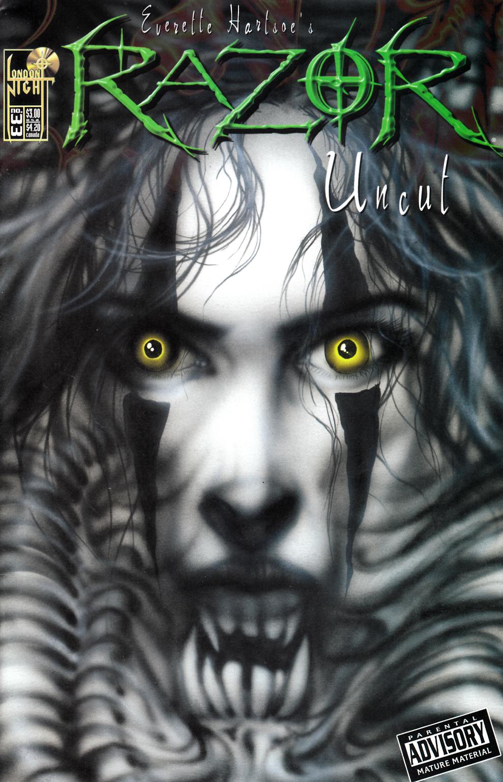 Razor #33 Near Mint Minus (9.2) [London Night Comic] LARGE