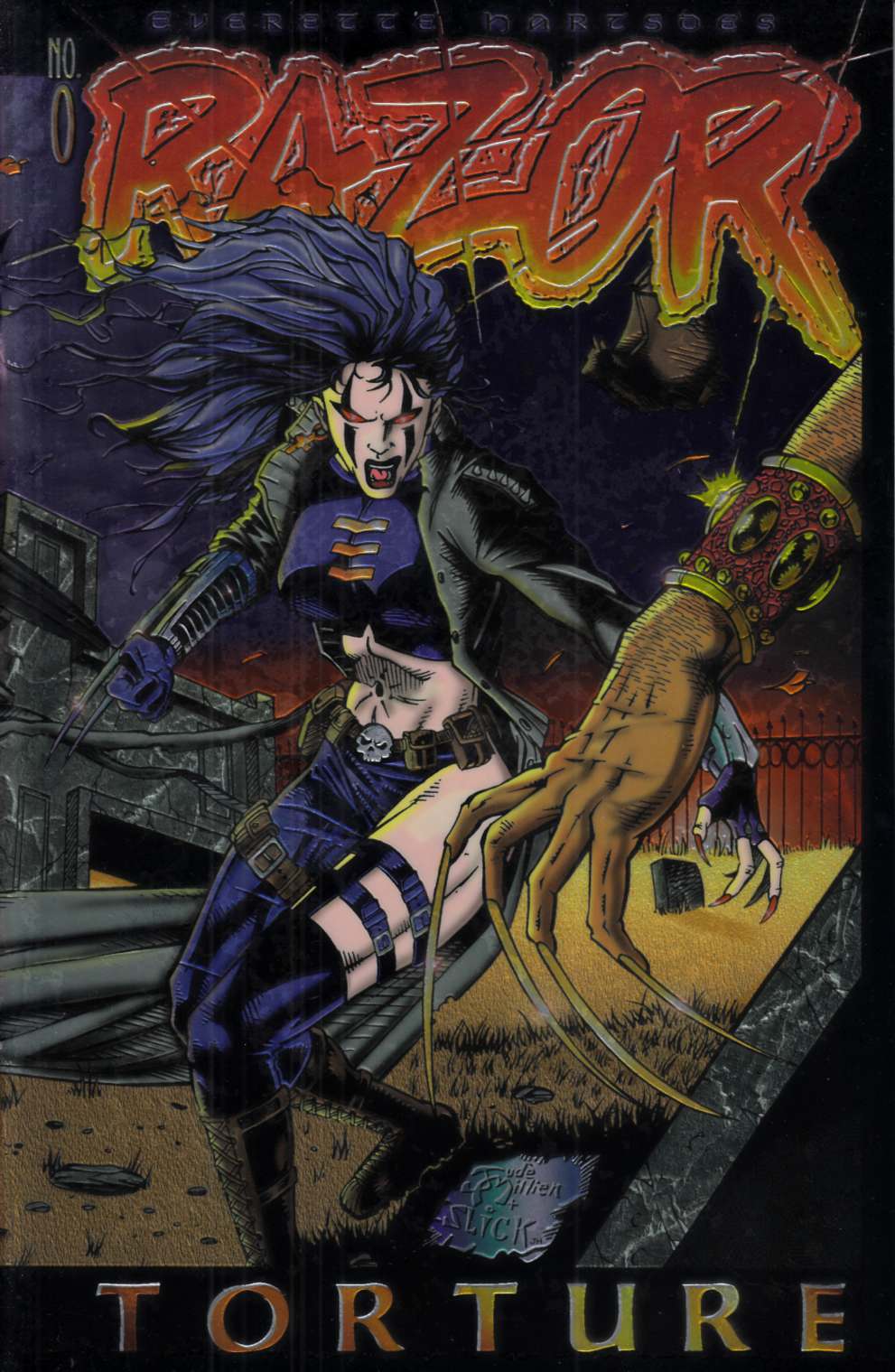 Razor Torture #0 Near Mint (9.4) [London Night Comic] LARGE