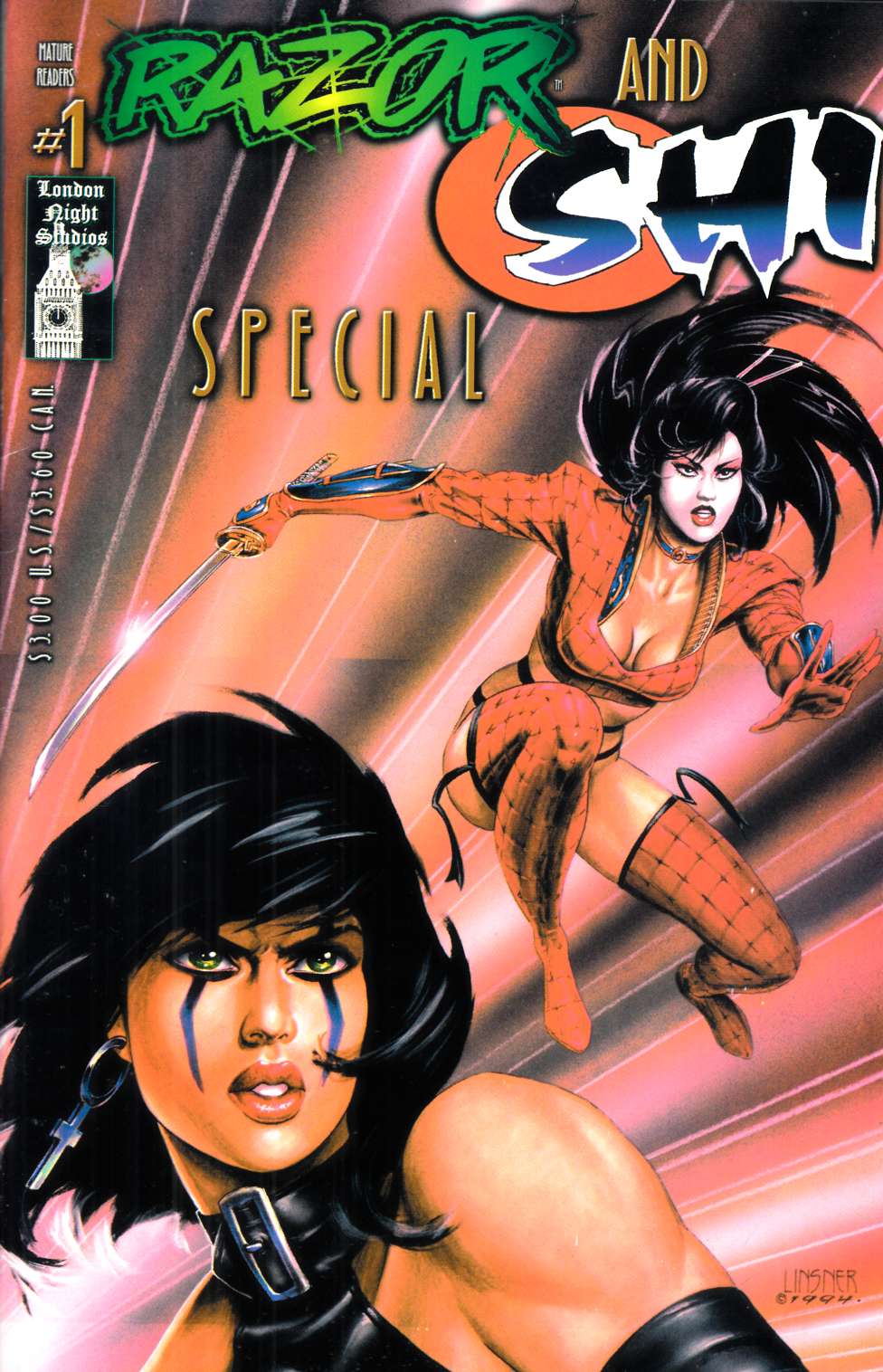 Razor Shi Special #1 Cover B Fine (6.0) [London Night Comic] LARGE
