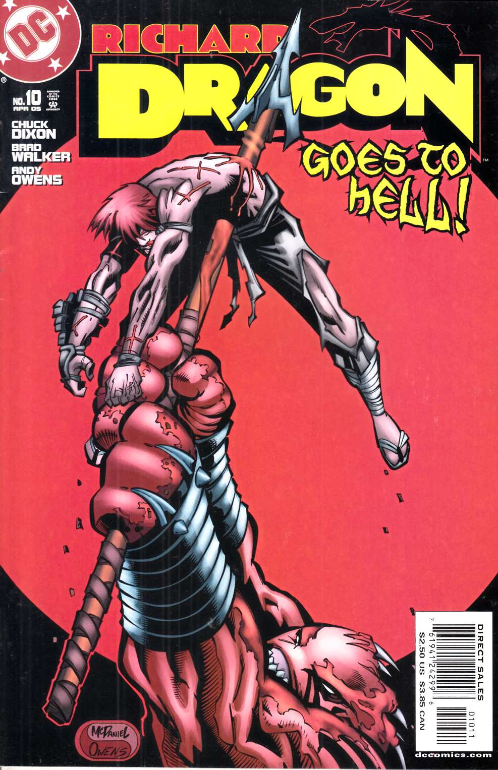 Richard Dragon #10 Very Fine (8.0) [DC Comic] THUMBNAIL