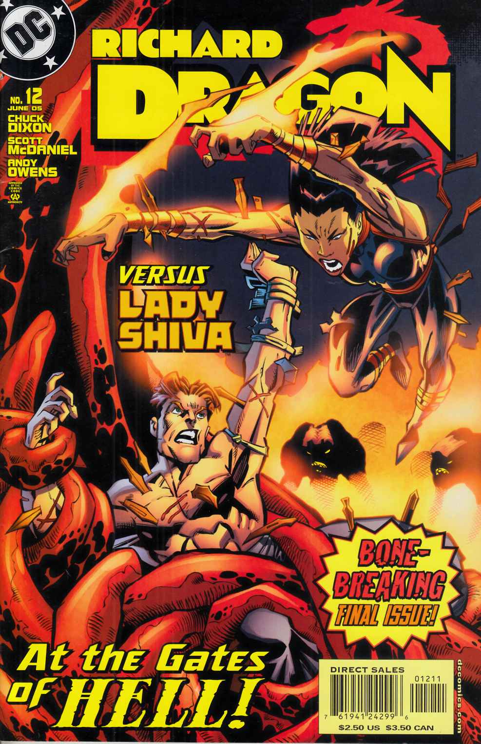 Richard Dragon #12 Fine (6.0) [DC Comic] THUMBNAIL