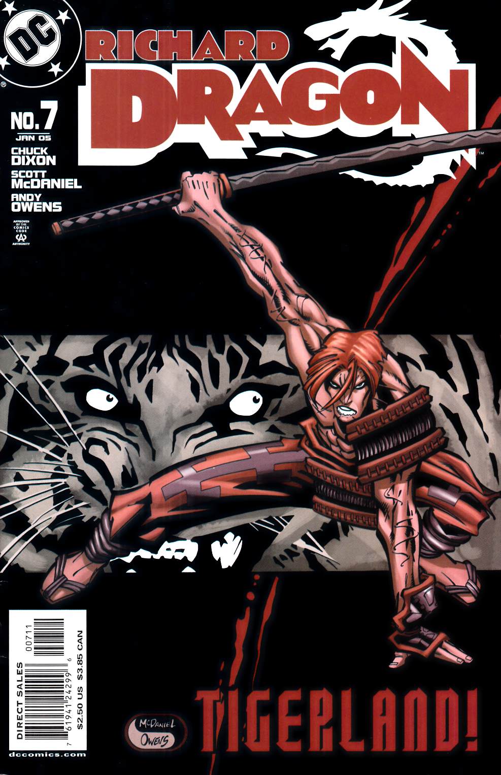 Richard Dragon #7 Very Fine (8.0) [DC Comic] THUMBNAIL