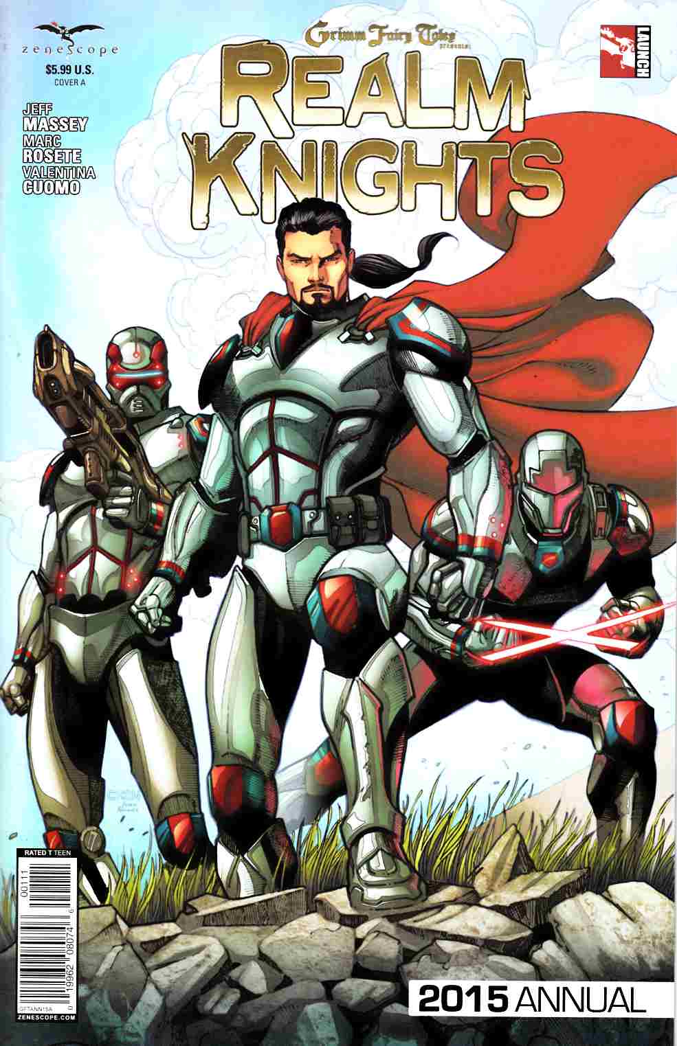 GFT Presents 2015 Realm Knights Annual Cover A- Chen [Zenescope Comic] THUMBNAIL