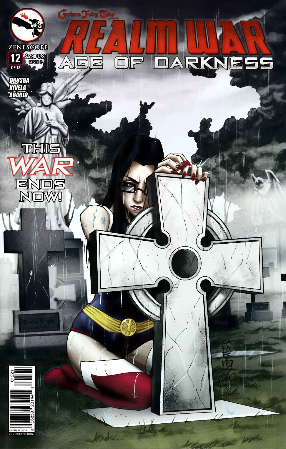 GFT Realm War #12 Cover B- Cafaro [Zenescope Comic] LARGE