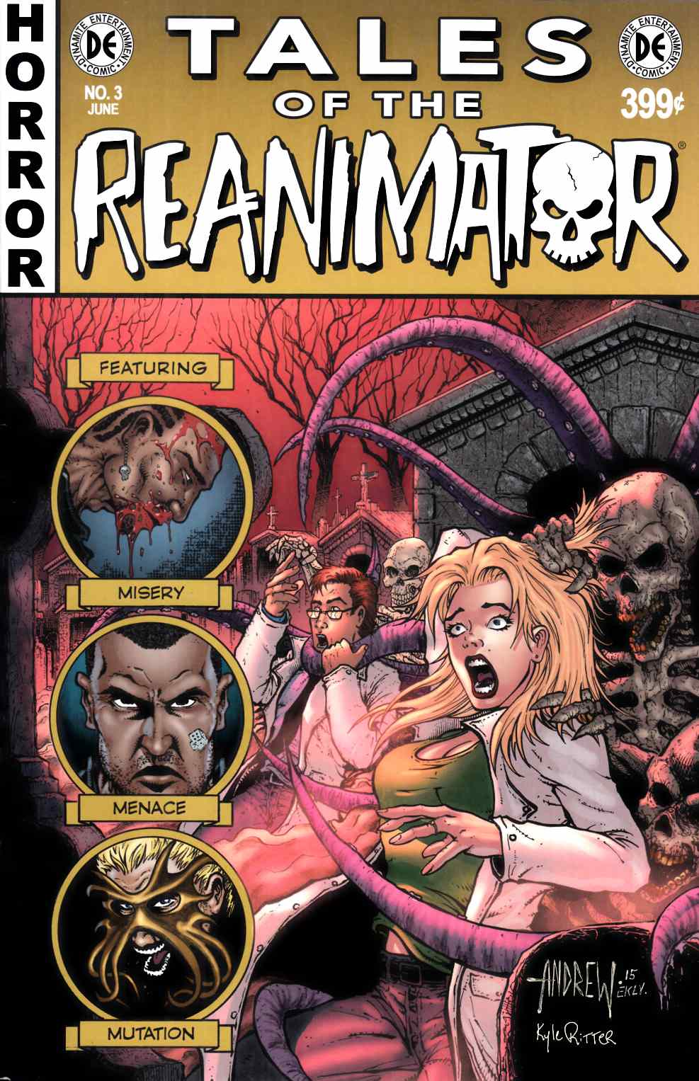Reanimator #3 Cover B Very Fine (8.0) [Dynamite Comic] THUMBNAIL