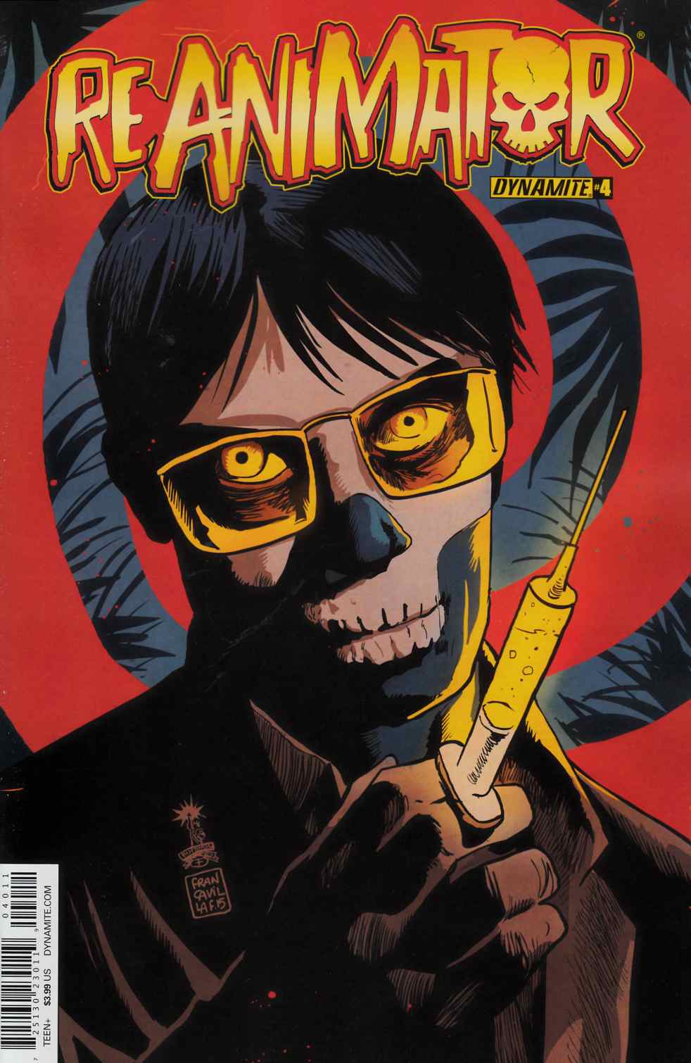 Reanimator #4 Cover A- Francavilla [Dynamite Comic] THUMBNAIL