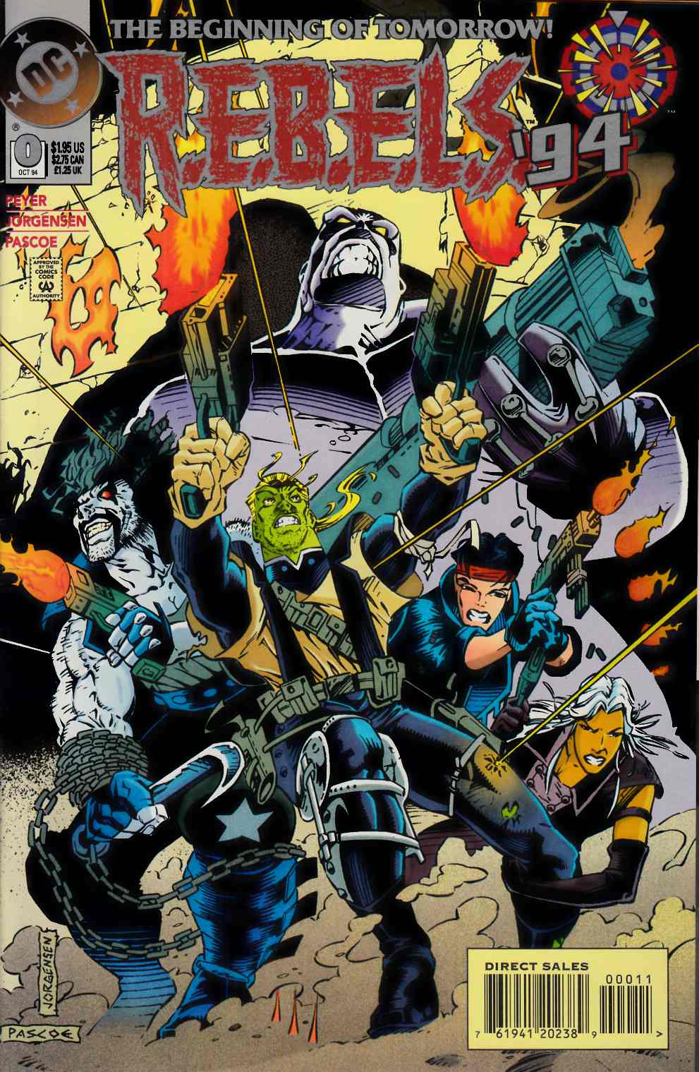 Rebels #0 Very Fine (8.0) [DC Comic] LARGE