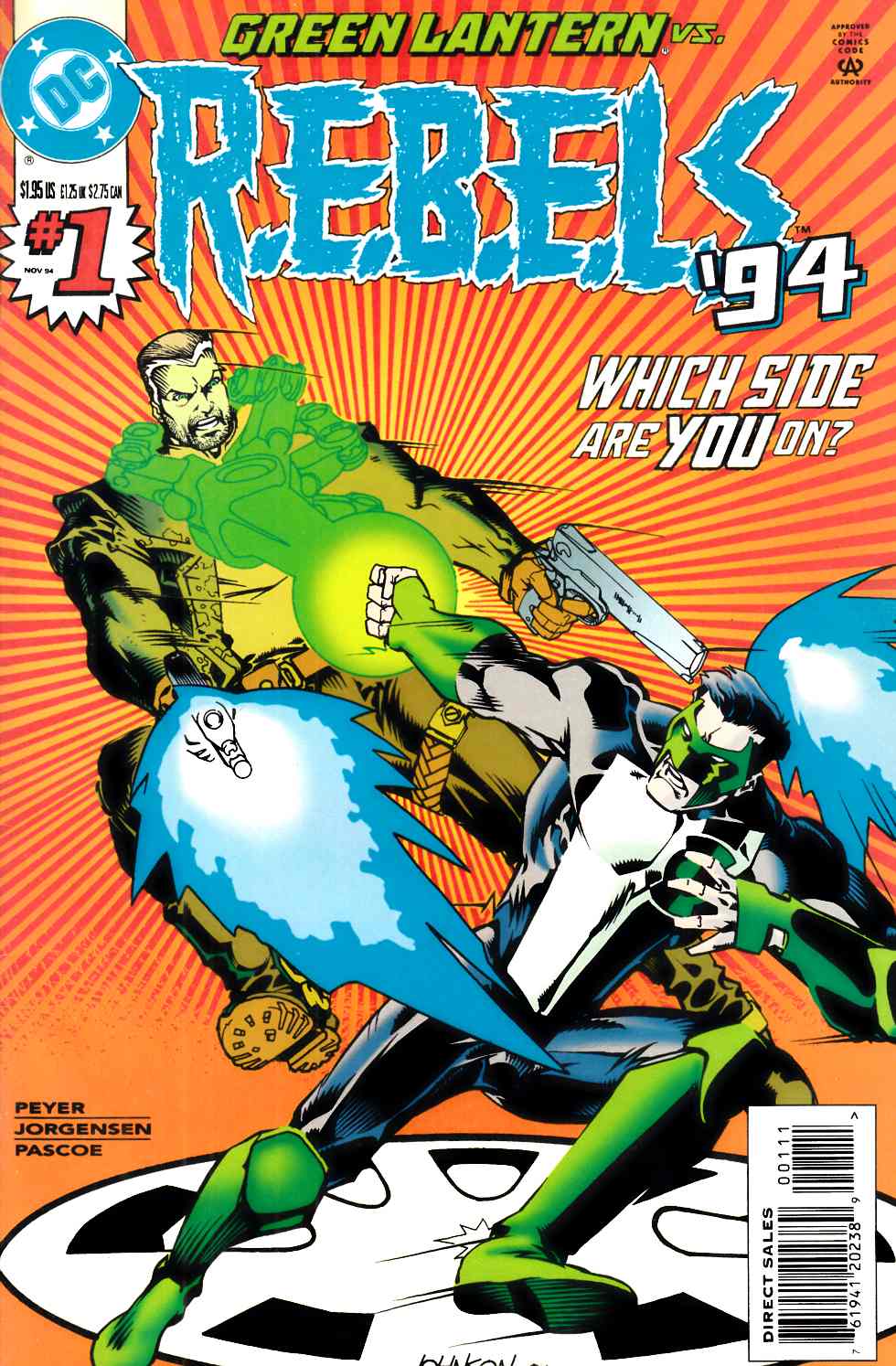 Rebels #1 Very Fine (8.0) [DC Comic] THUMBNAIL