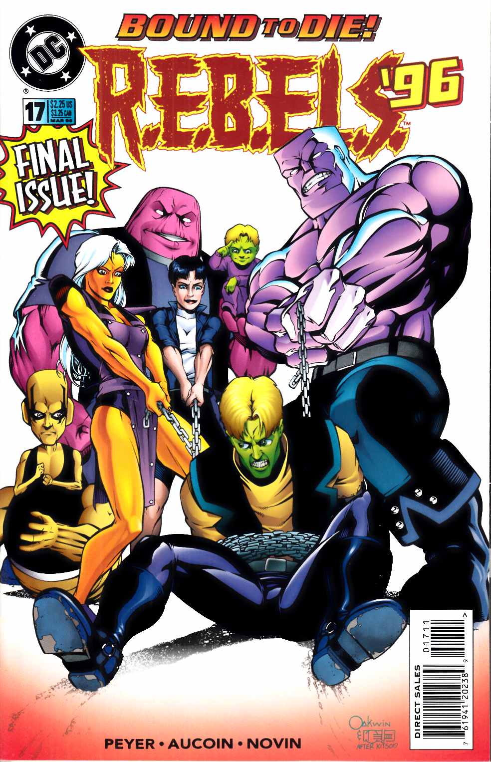Rebels #17 Very Fine (8.0) [DC Comic] THUMBNAIL