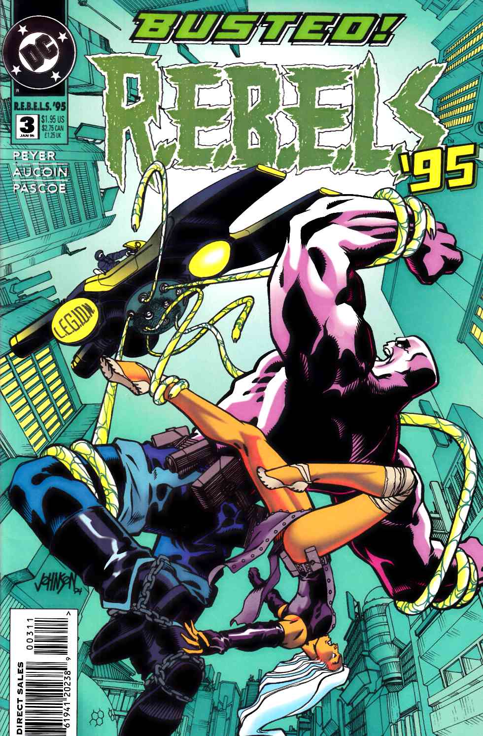 Rebels #3 Very Fine (8.0) [DC Comic] LARGE