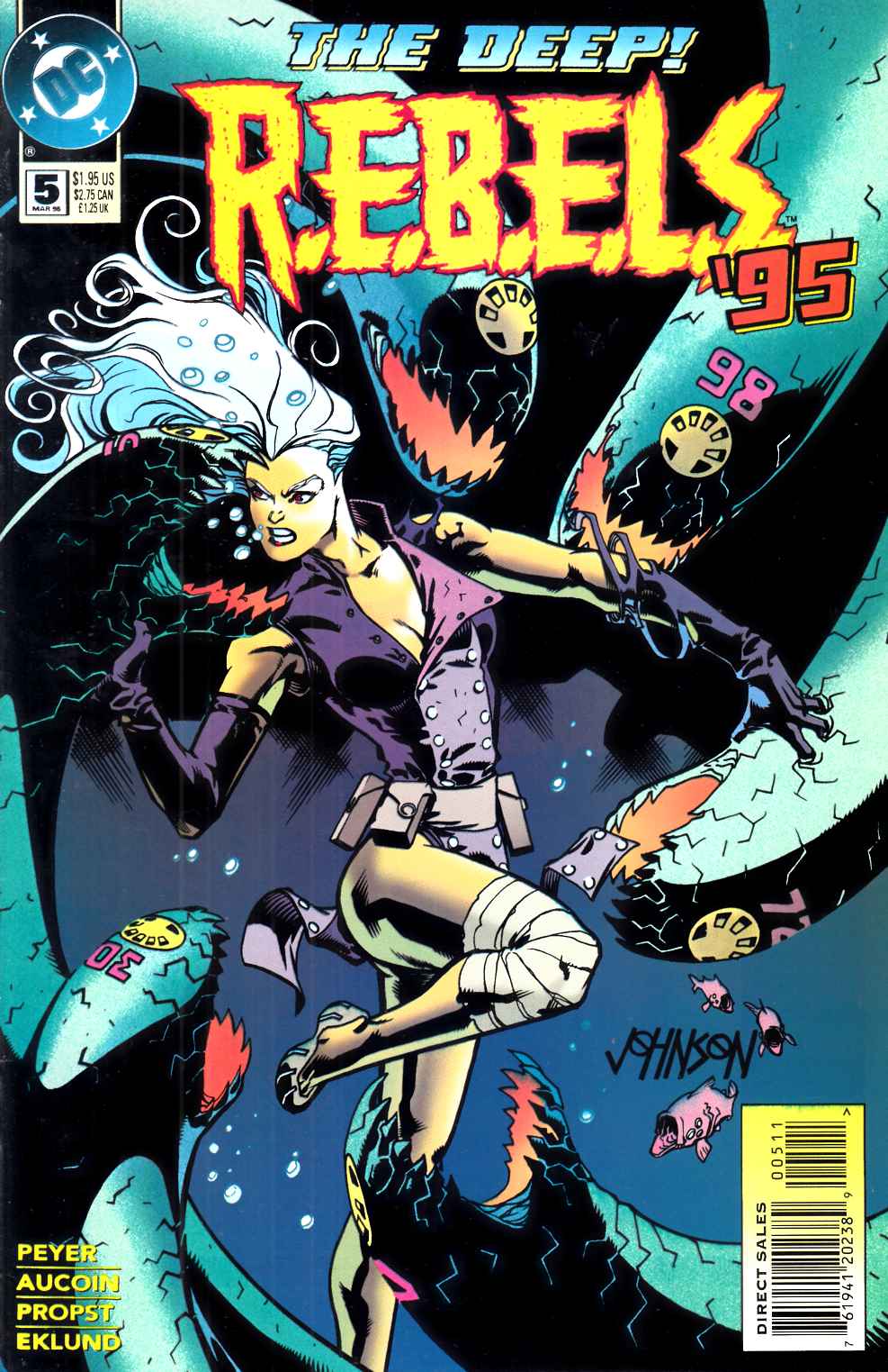 Rebels #5 Very Fine (8.0) [DC Comic] LARGE