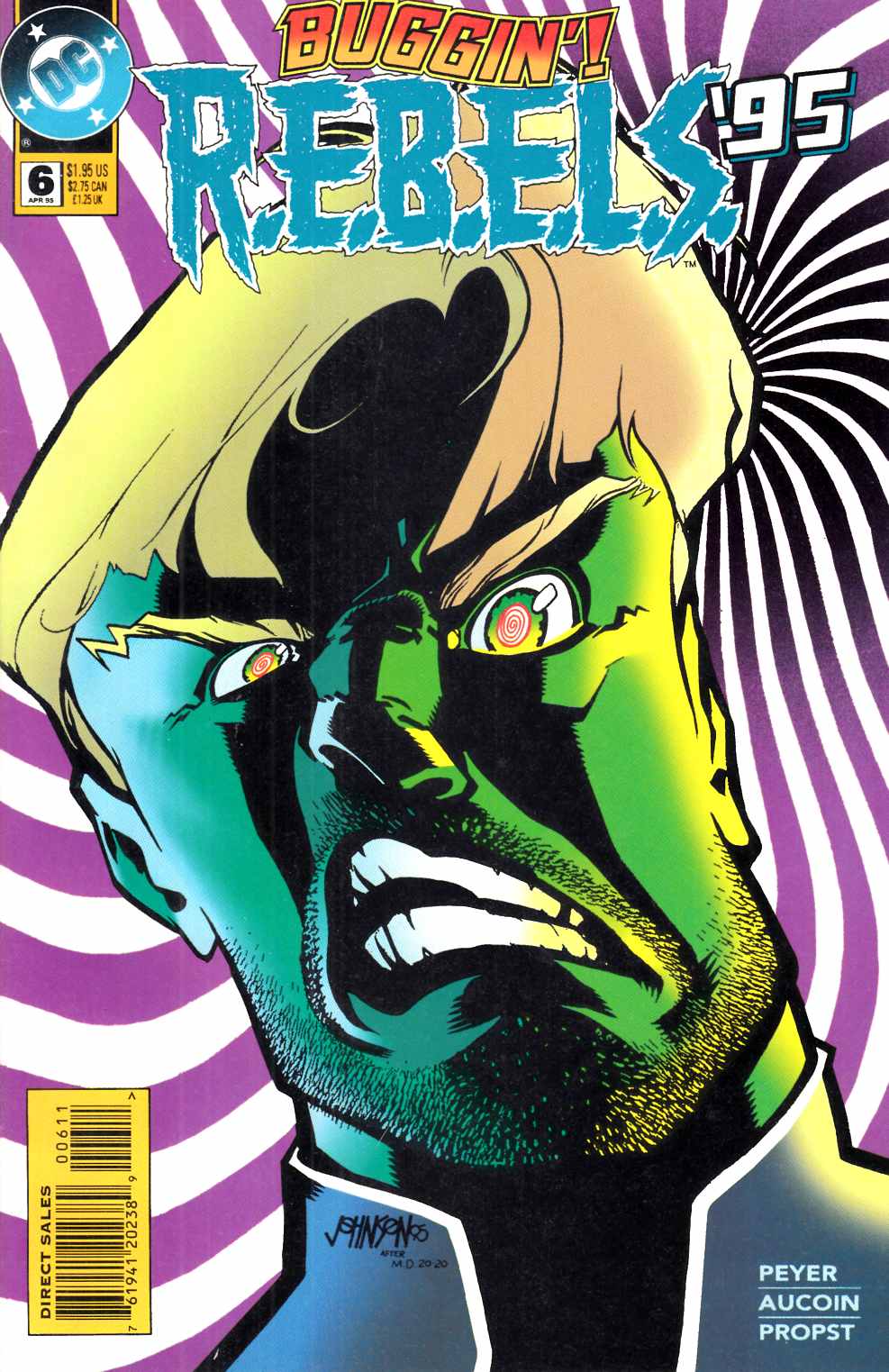 Rebels #6 Very Fine (8.0) [DC Comic] LARGE