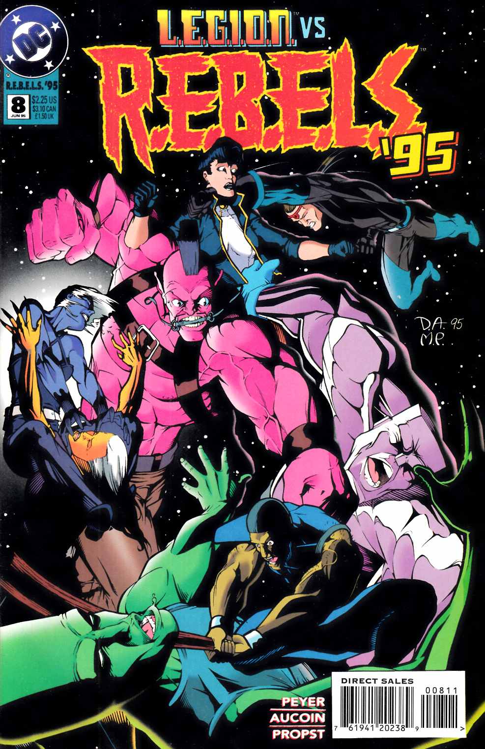 Rebels #8 Very Fine (8.0) [DC Comic] LARGE