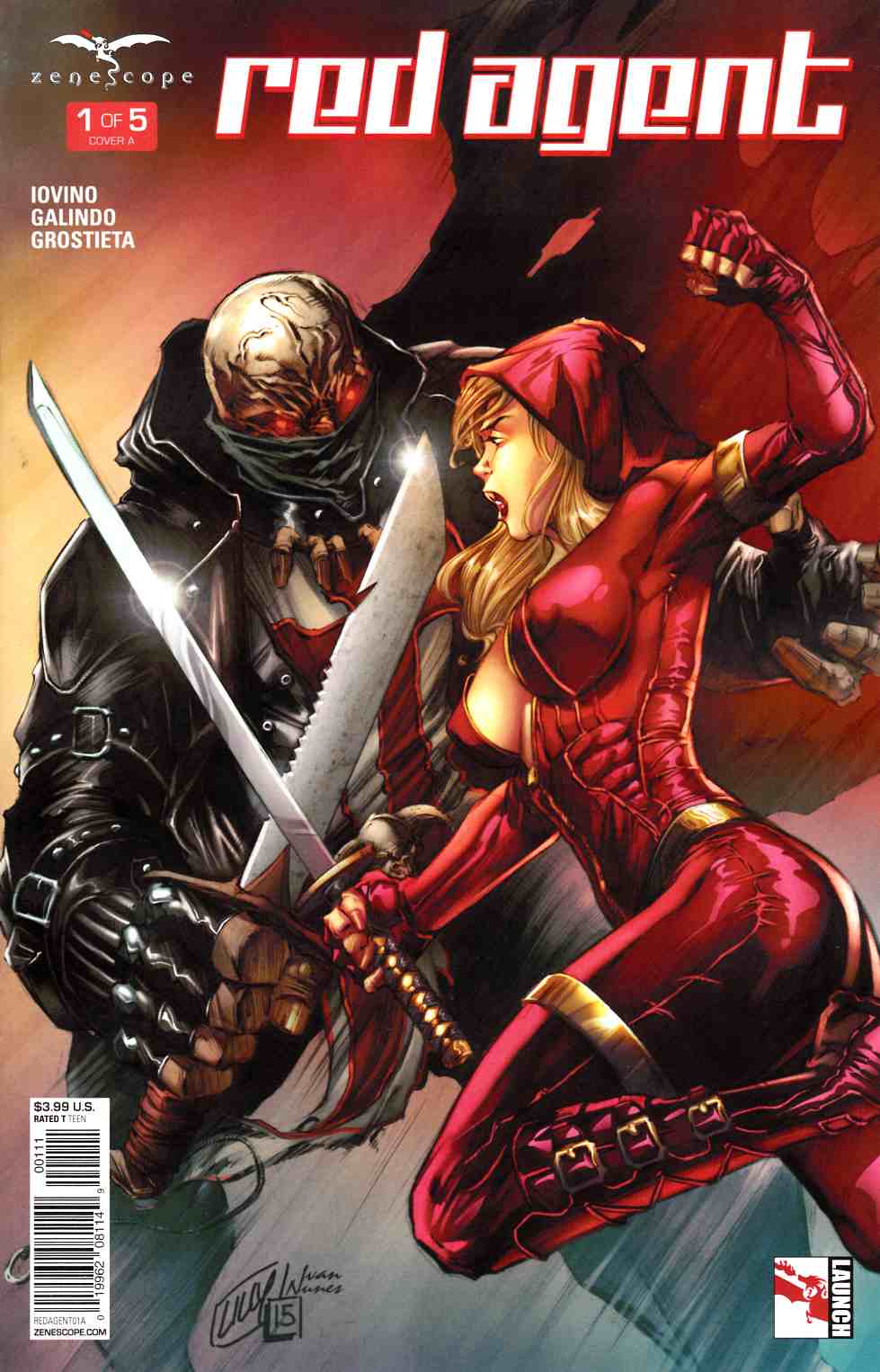 GFT Red Agent #1 Cover A- Lilly [Zenescope Comic] THUMBNAIL