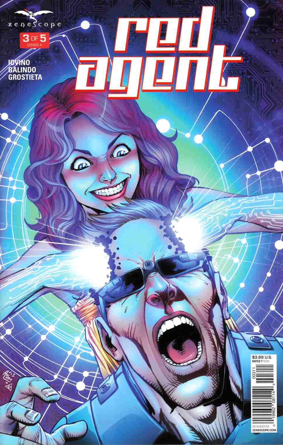 GFT Red Agent #3 Cover A [Zenescope Comic] LARGE