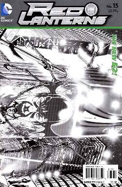Red Lanterns #15 B&W Incentive Cover [Comic] LARGE