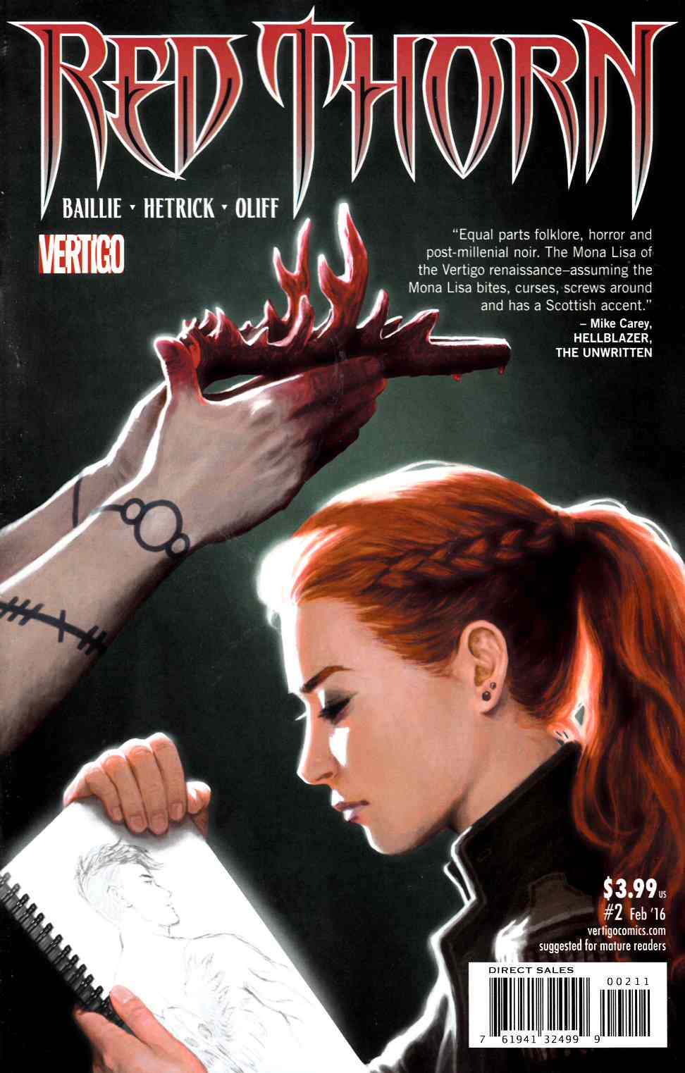 Red Thorn #2 [DC Comic] THUMBNAIL