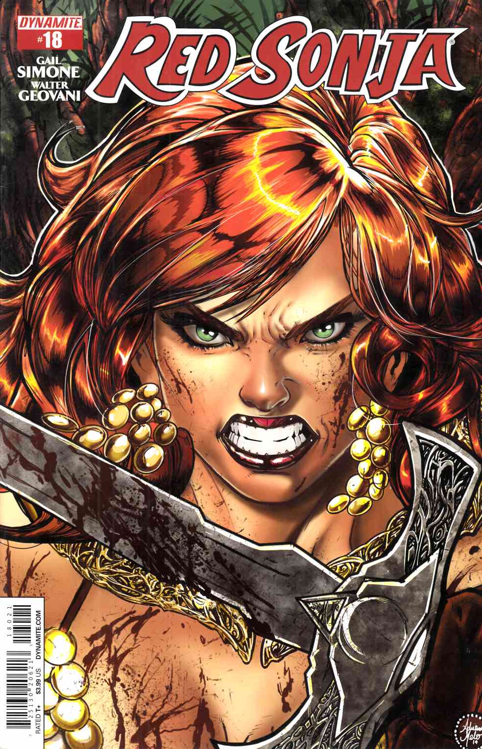 Red Sonja #18 Cover B Very Fine (8.0) [Dynamite Comic] THUMBNAIL