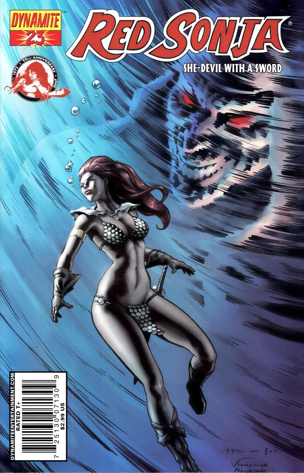 Red Sonja #23 Homs Cover Very Fine (8.0) [Dynamite Comic] LARGE
