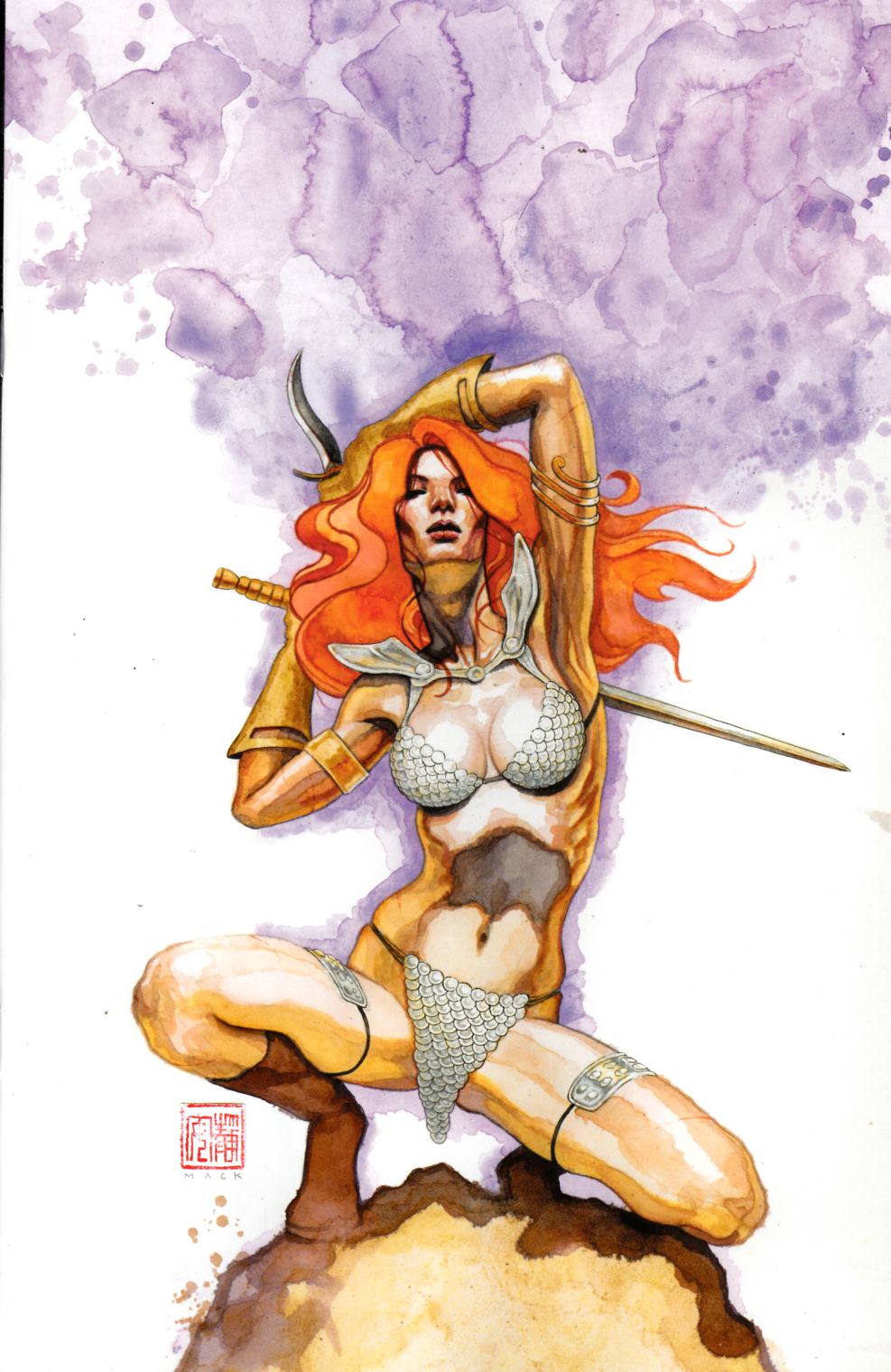 Red Sonja #26 Mack Virgin Variant Cover Very Fine (8.0) [Dynamite Comic] THUMBNAIL