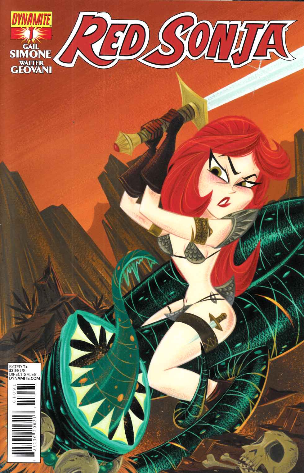 Red Sonja #1 Subscription Cover Very Fine (8.0) [Dynamite Comic] LARGE