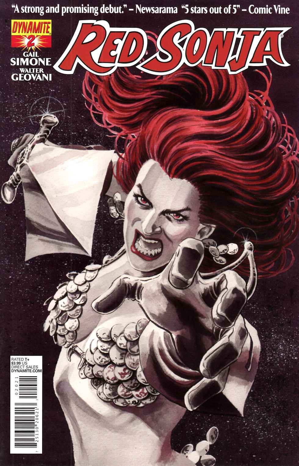 Red Sonja #2 Scott Cover Very Fine (8.0) [Dynamite Comic] LARGE