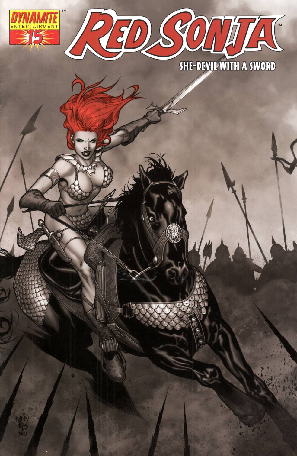 Red Sonja #15 McNiven Variant Cover Very Fine (8.0) [Dynamite Comic] THUMBNAIL