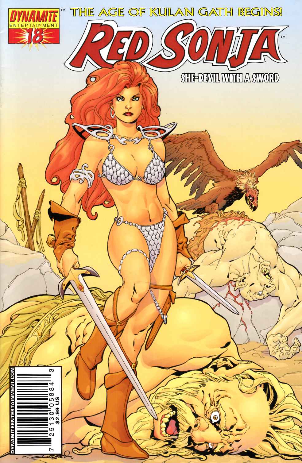 Red Sonja #18 Lopresti Cover Very Fine (8.0) [Dynamite Comic] LARGE