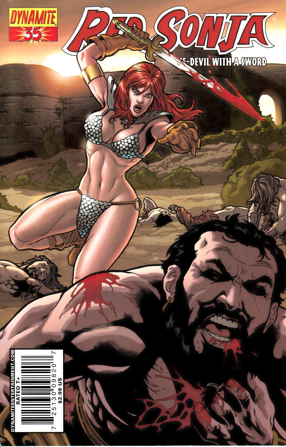 Red Sonja #35 Rafael Cover Fine (6.0) [Dynamite Comic] LARGE