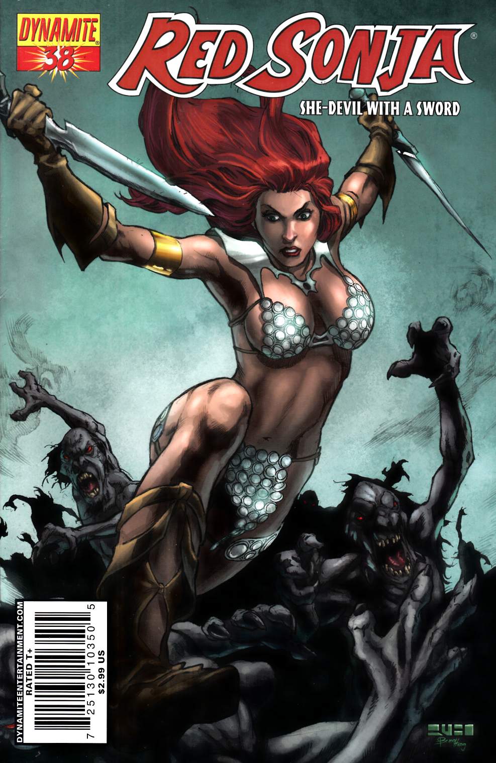 Red Sonja #38 Rubi Cover Very Fine (8.0) [Dynamite Comic] LARGE