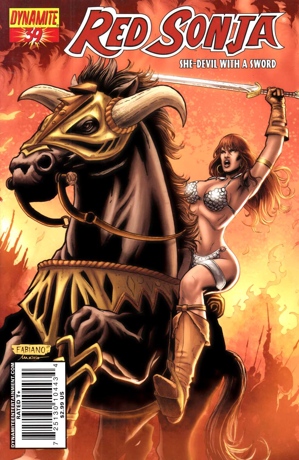 Red Sonja #39 Rubi Cover Very Fine (8.0) [Dynamite Comic] THUMBNAIL