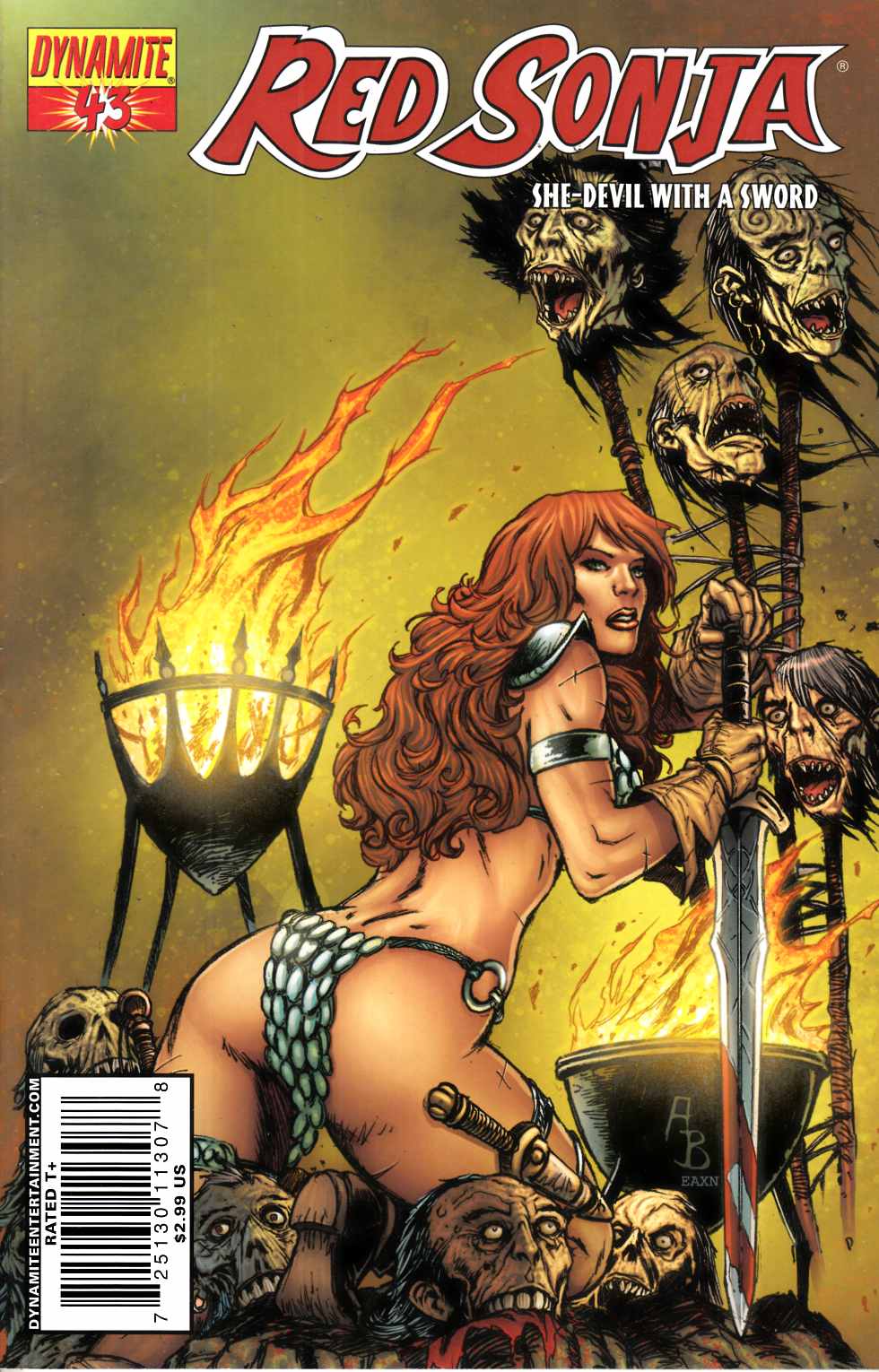 Red Sonja #43 Batista Cover Fine (6.0) [Dynamite Comic] LARGE