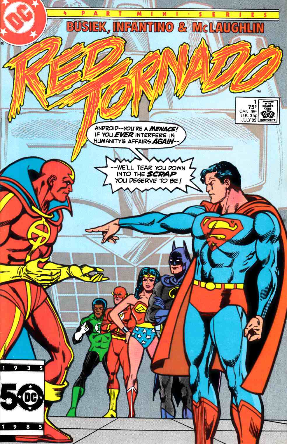 Red Tornado #1 Very Fine (8.0) [DC Comic] LARGE