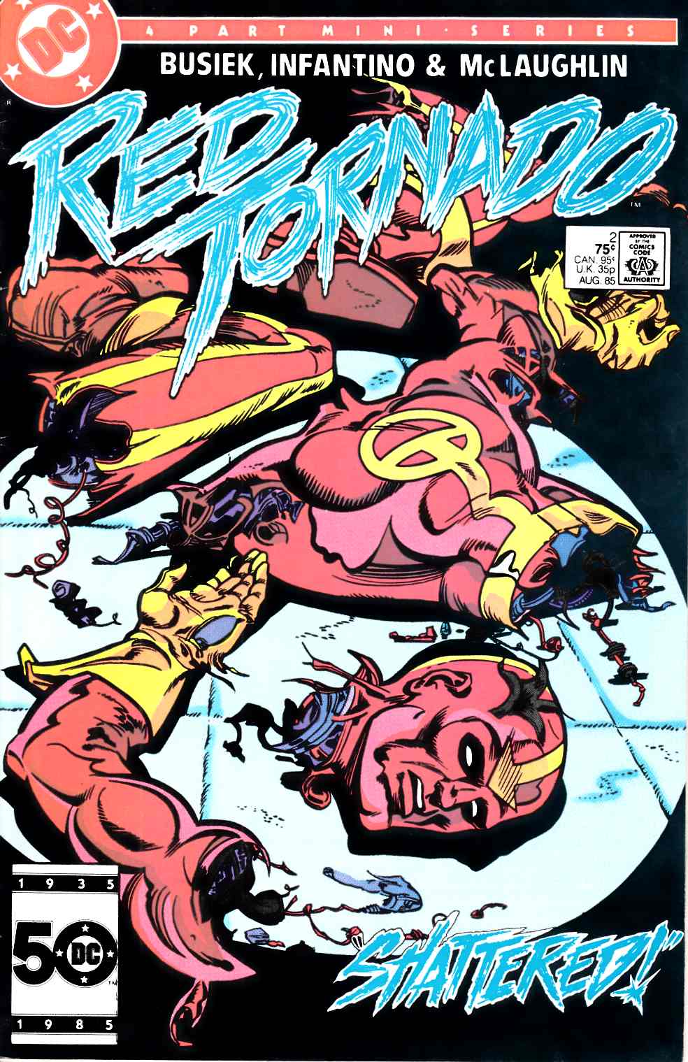 Red Tornado #2 Fine (6.0) [DC Comic] LARGE