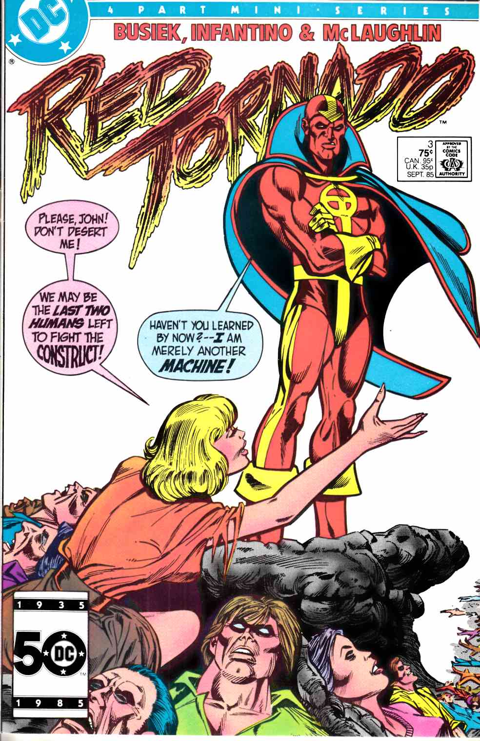 Red Tornado #3 Very Fine (8.0) [DC Comic] LARGE