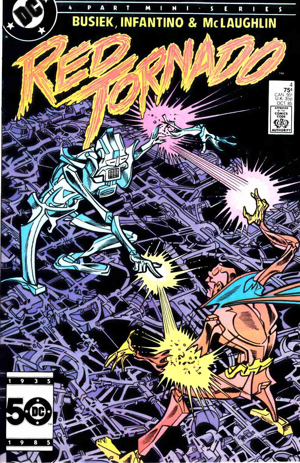 Red Tornado #4 Fine (6.0) [DC Comic] THUMBNAIL