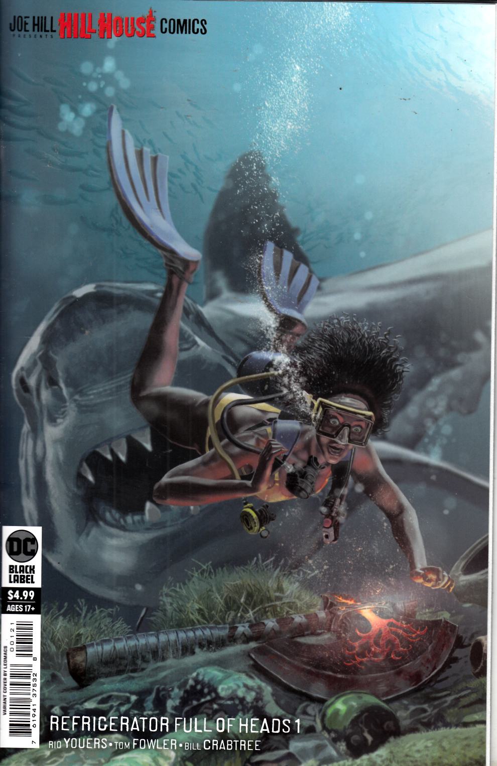Refrigerator Full of Heads #1 Murakami Variant Cover Near Mint (9.4) [DC Comic] LARGE