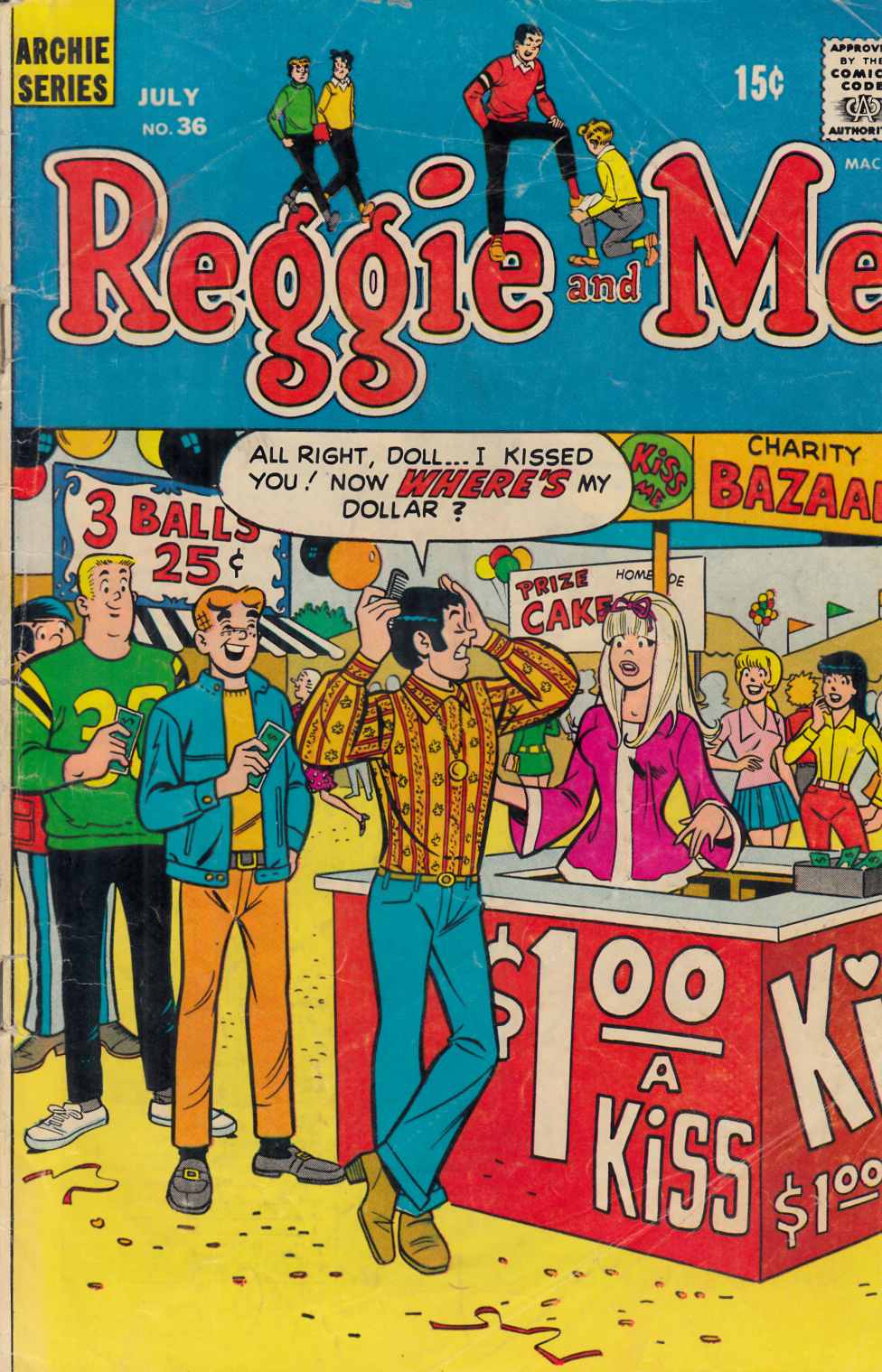 Reggie and Me #36 Good/Very Good (3.0) [Archie Comic] THUMBNAIL