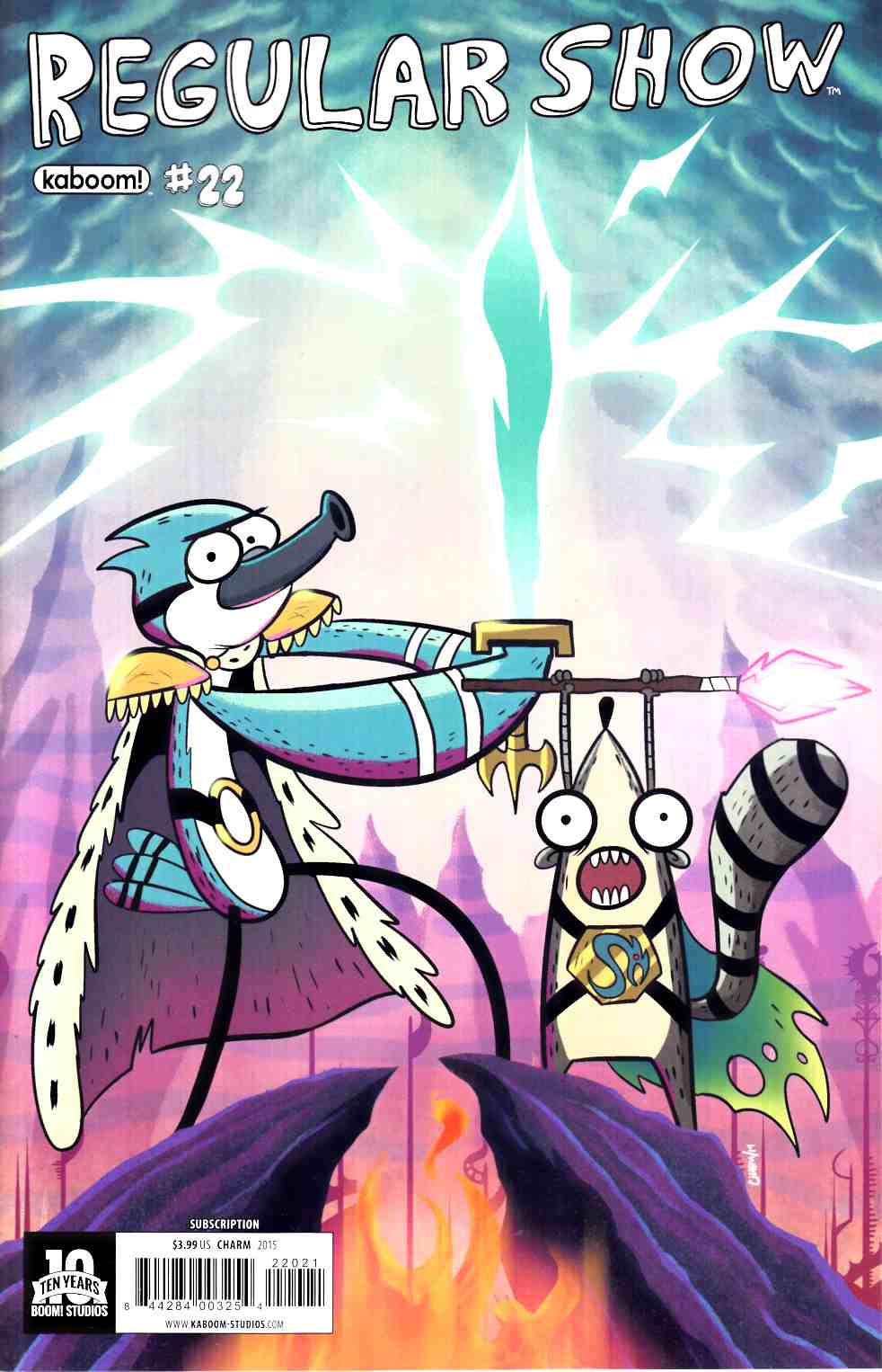 Regular Show #22 Subscription Charm Cover [Boom Comic] –  Dreamlandcomics.com Online Store