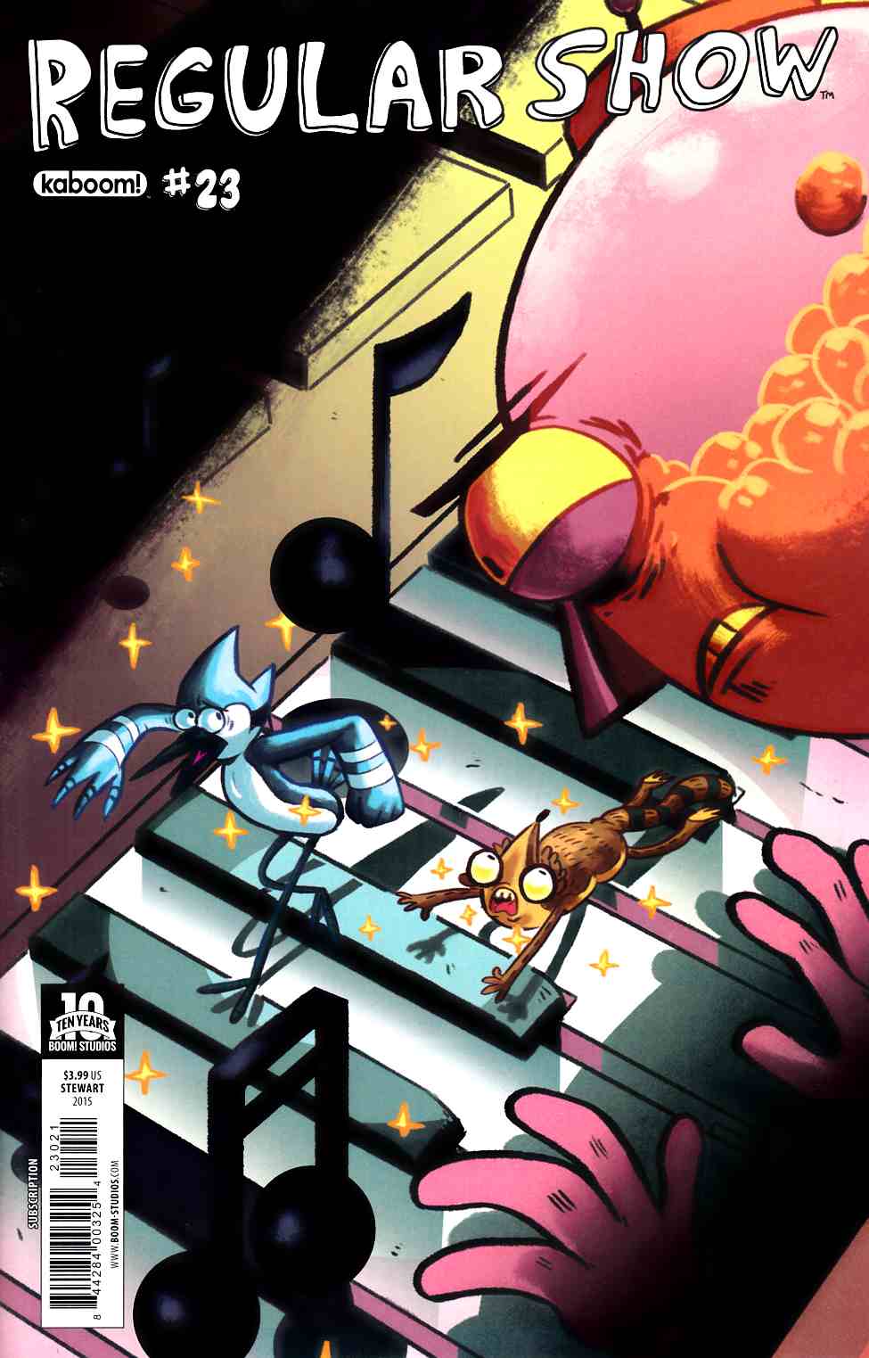 Regular Show #23 Subscription Stewart Cover [Boom Comic] THUMBNAIL