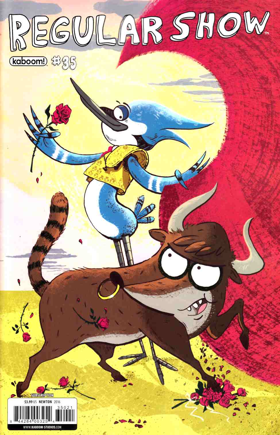 Regular Show #35 Subscription Cover [Boom Comic] THUMBNAIL