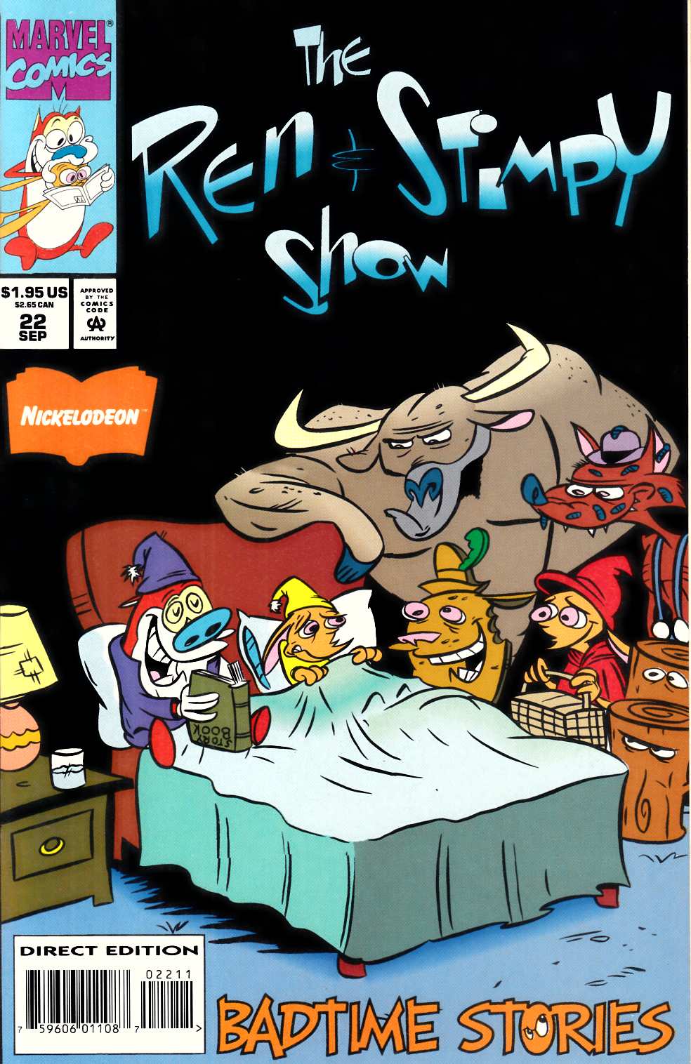 Ren and Stimpy Show #22 Very Fine (8.0) [Marvel Comic] THUMBNAIL