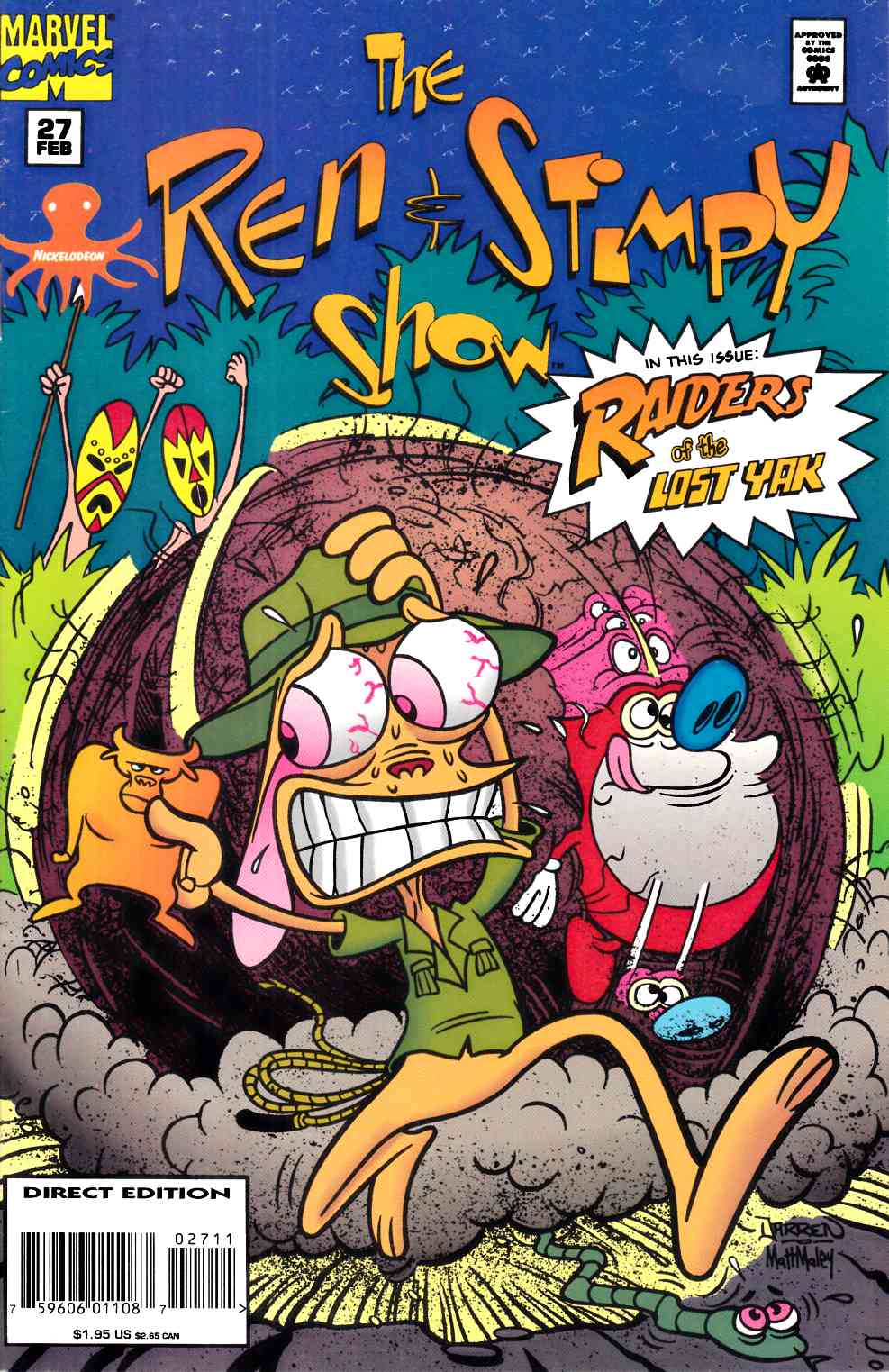 Ren and Stimpy Show #27 Very Fine (8.0) [Marvel Comic] THUMBNAIL
