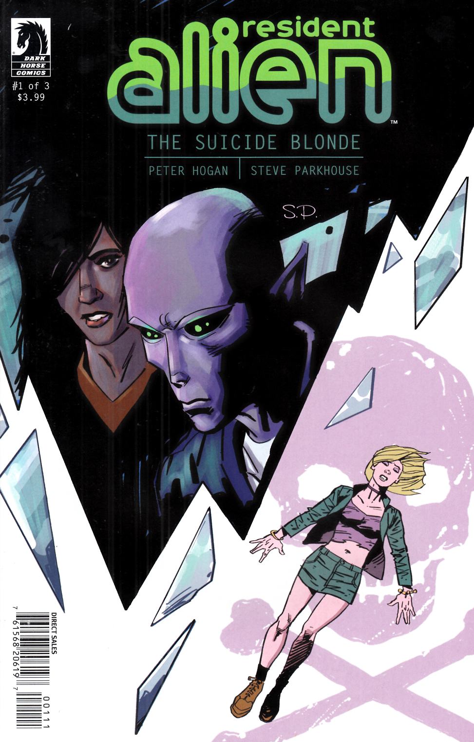 Resident Alien Suicide Blonde #1 Near Mint (9.4) [Dark Horse Comic] LARGE