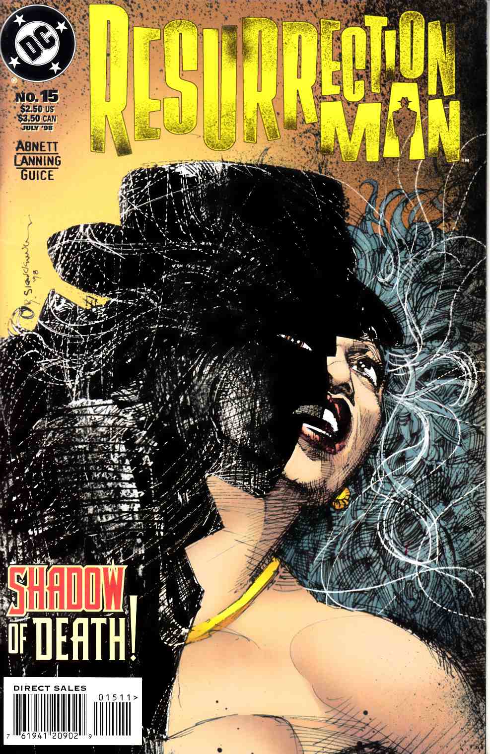Resurrection Man #15 Very Fine (8.0) [DC Comic] LARGE