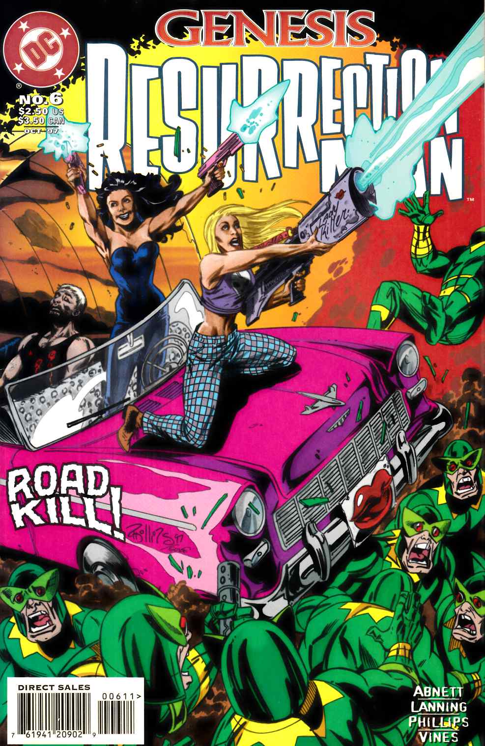 Resurrection Man #7 Very Fine (8.0) [DC Comic] LARGE